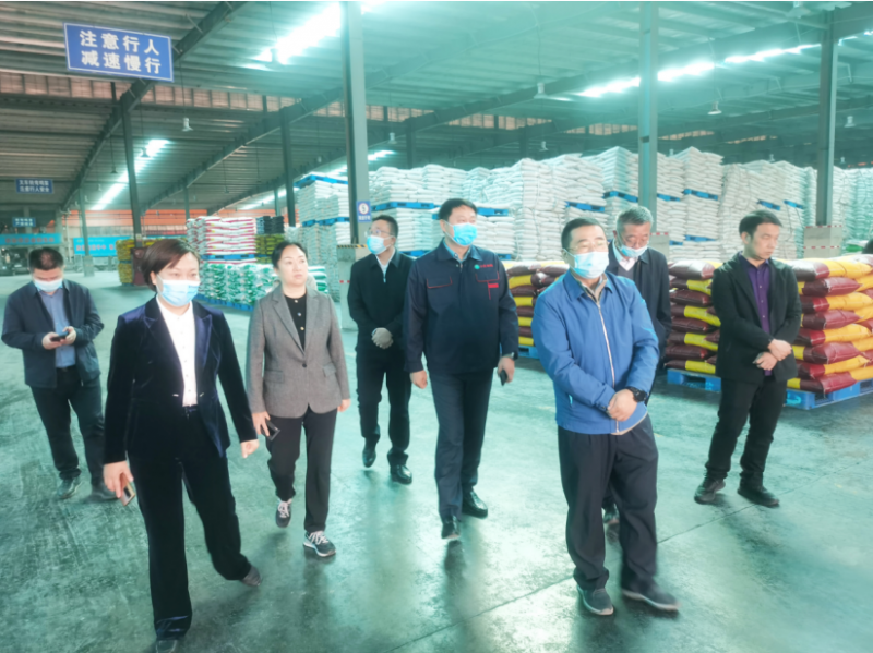 吕修涛一行莅临安阳黄瓜视频在线免费观看新肥科技有限公司调研工作